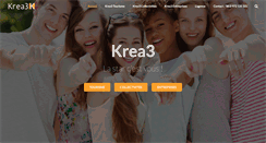 Desktop Screenshot of krea3.fr